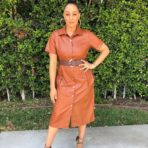 Zara faux leather dress - Picture 4 of 14